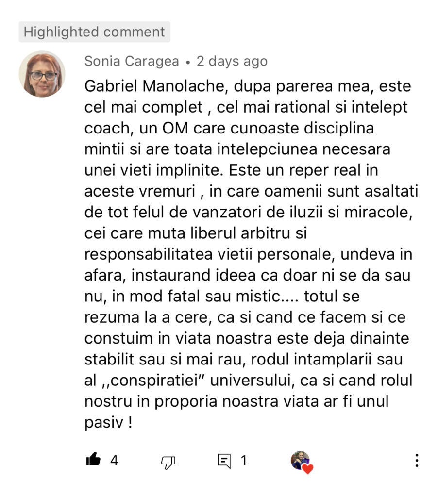 Sonia Caragea Coaching